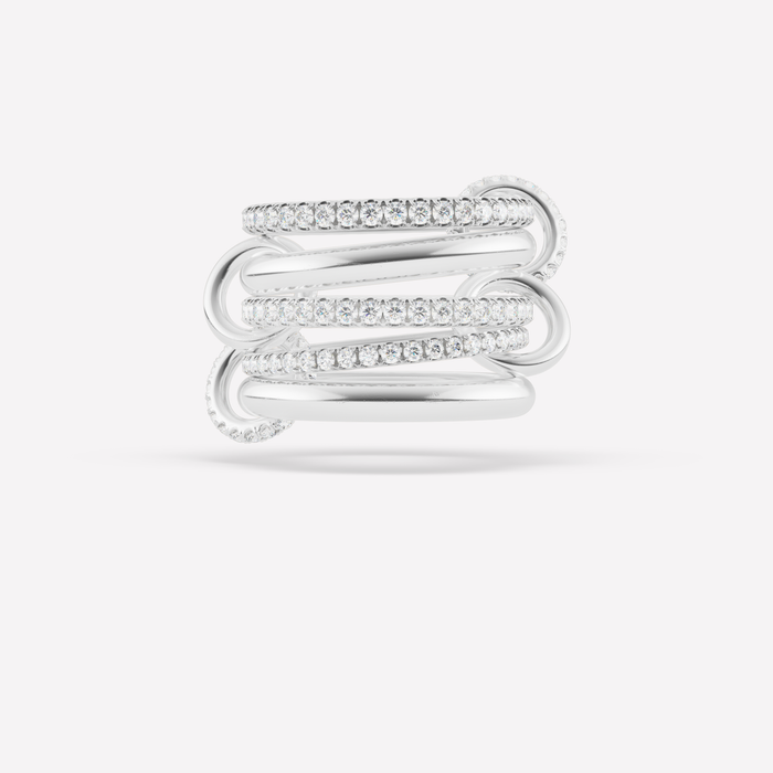 Spinelli Kilcollin Aquarius Silver Pavé Petite