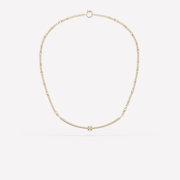 Spinelli Kilcollin Gravity Arc Necklace