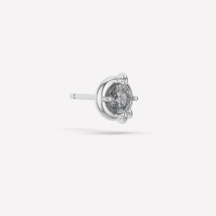 Spinelli Kilcollin Vero Silver Gris Studs