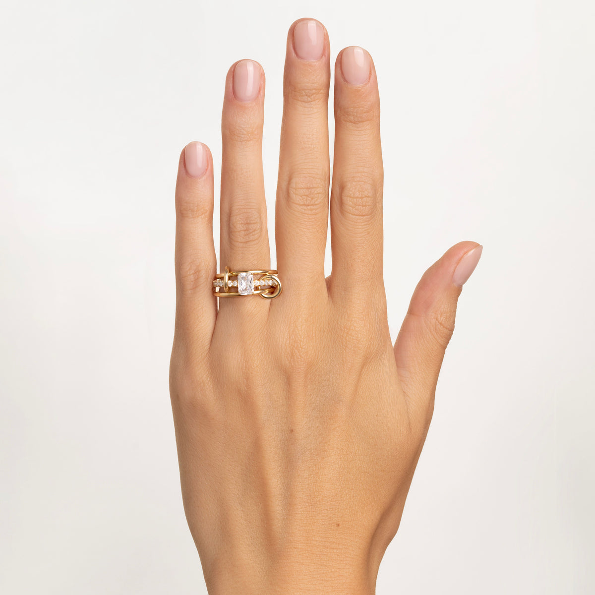 Spinelli Kilcollin Nayeli Emerald Cut ring, view 2