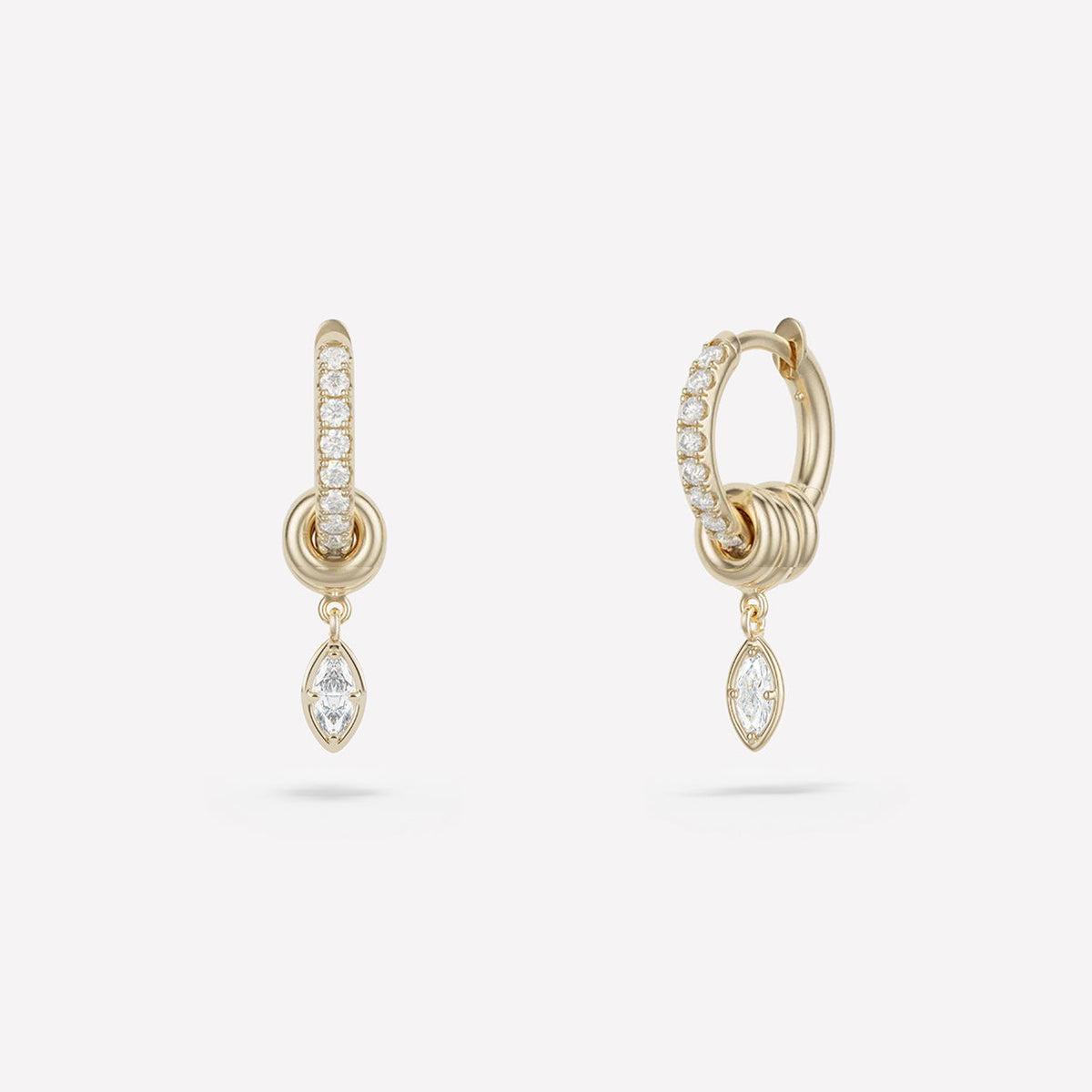 Spinelli Kilcollin Zahra Marquise YG WD Pavé
