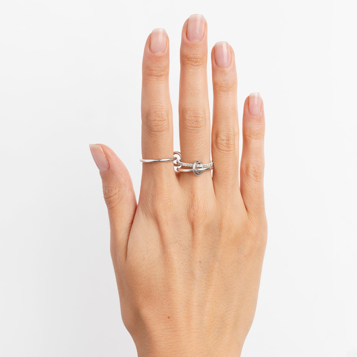 Spinelli Kilcollin Sonny Silver Gris ring, view 3