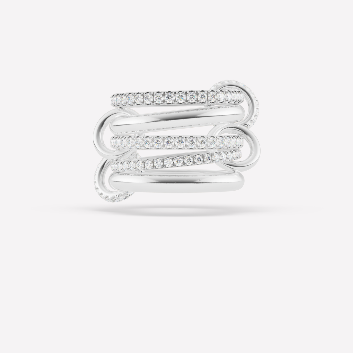 Spinelli Kilcollin Aquarius Silver Pavé Petite