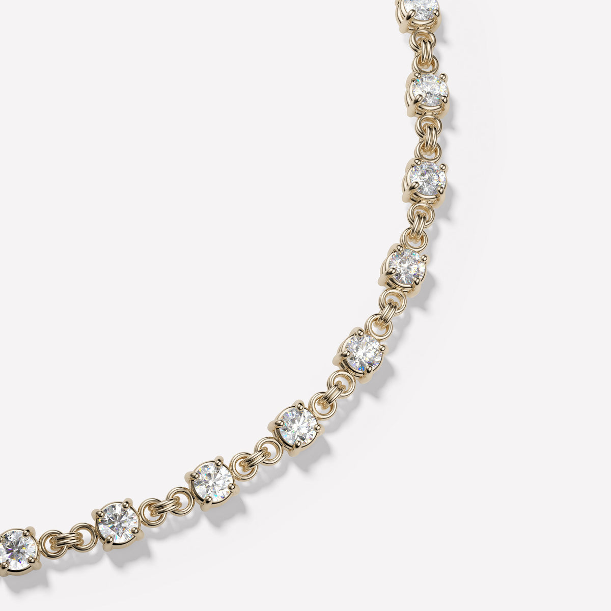 Spinelli Kilcollin Aysa Tennis Bracelet YG bracelet, view 3