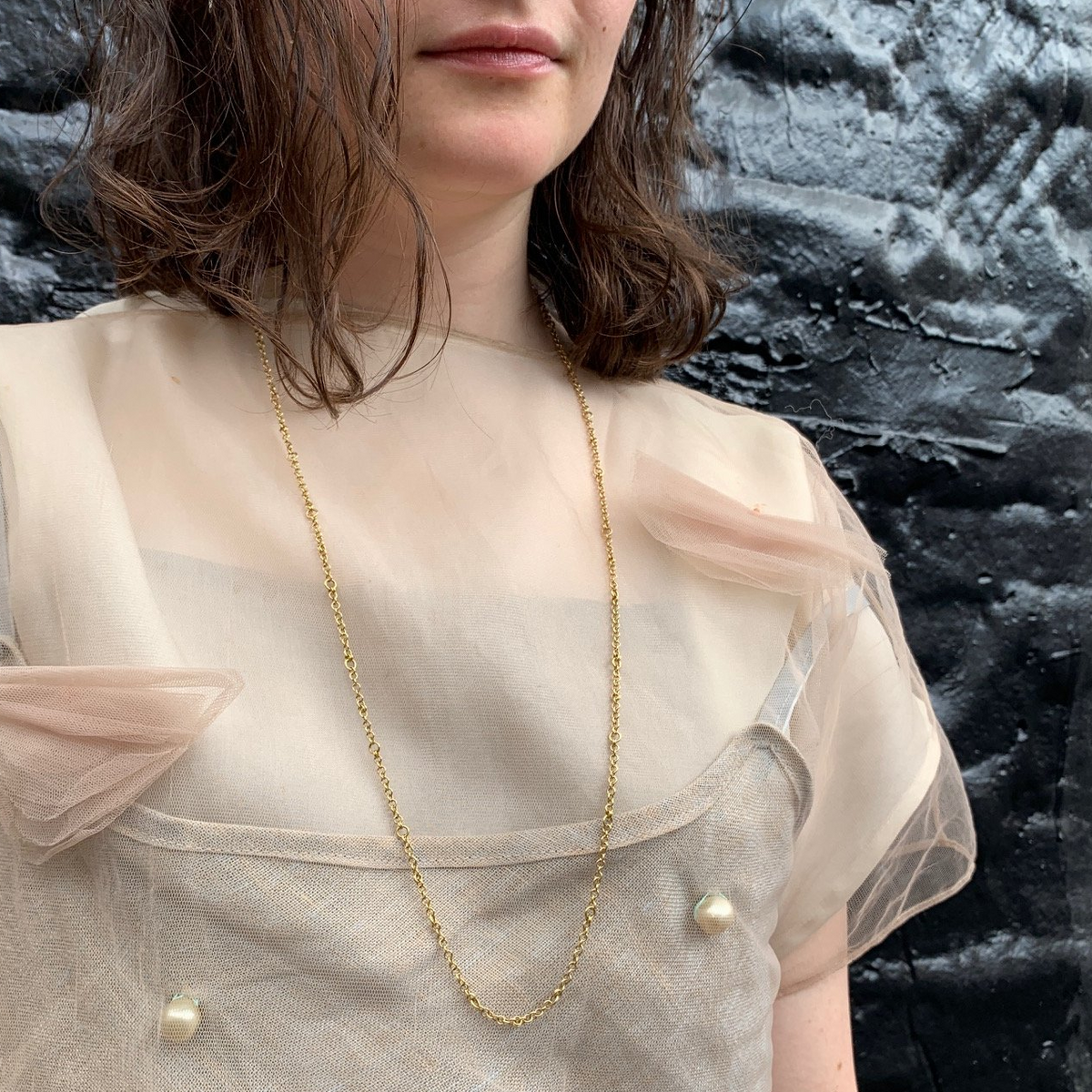 Spinelli Kilcollin Gravity Chain YG necklace, view 2