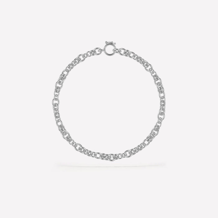 Spinelli Kilcollin Helio Chain Bracelet Silver