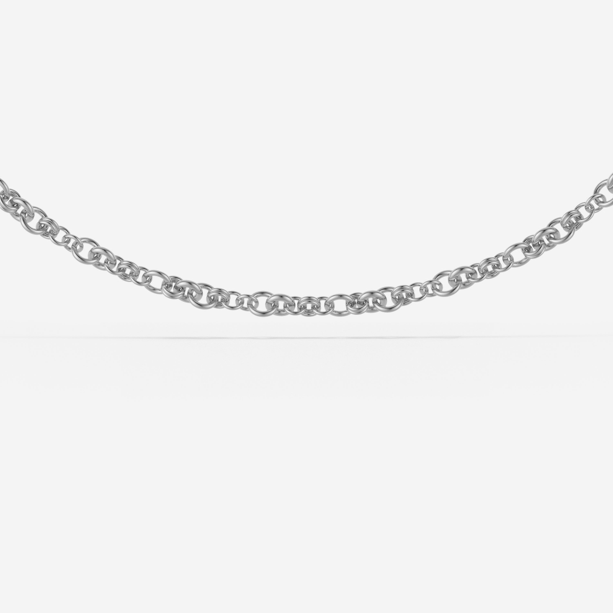Spinelli Kilcollin Helio Chain Silver necklace, view 3
