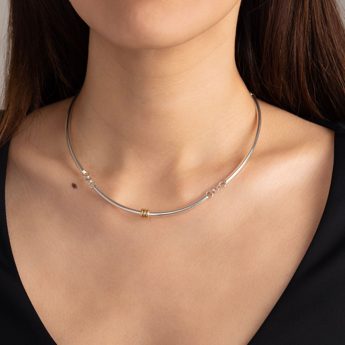 Spinelli Kilcollin Helio Tria Necklace necklace, view 4