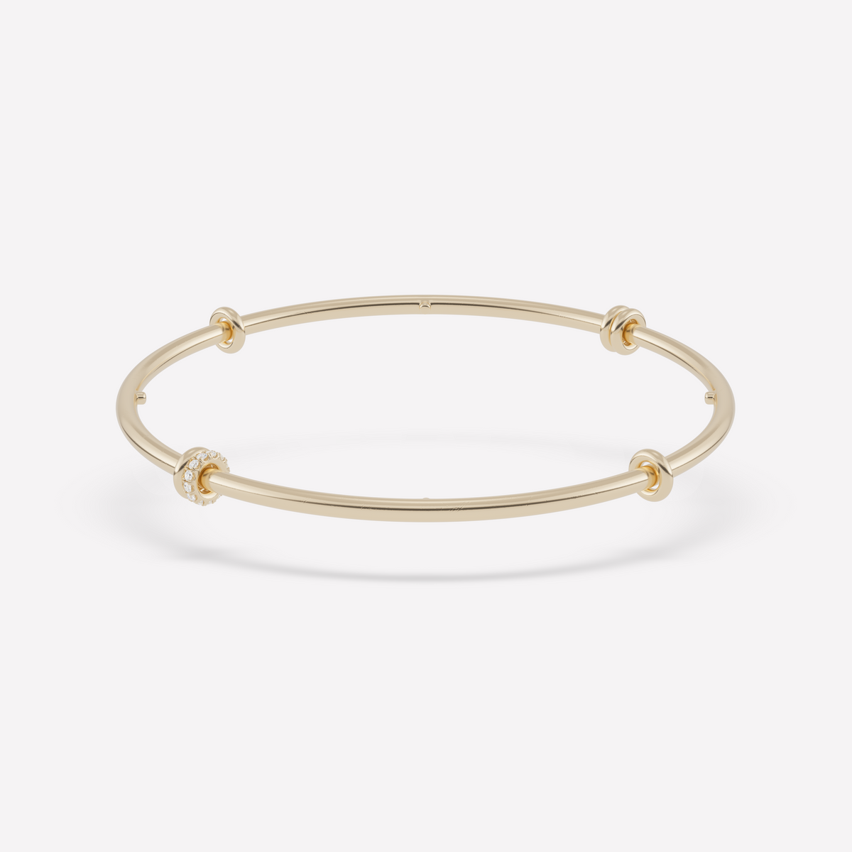 Spinelli Kilcollin Kini YG Pavé Bangle