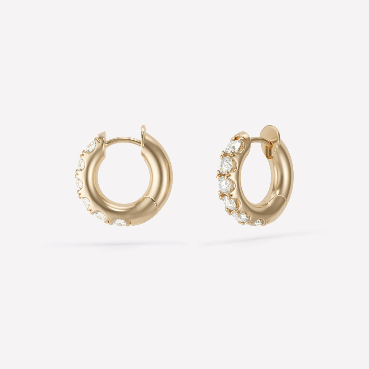 Spinelli Kilcollin Macro Hoop Pavé 1 YG