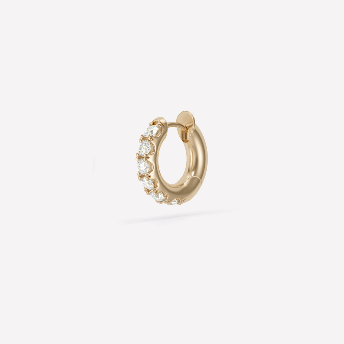 Spinelli Kilcollin Macro Hoop Pavé 1 YG