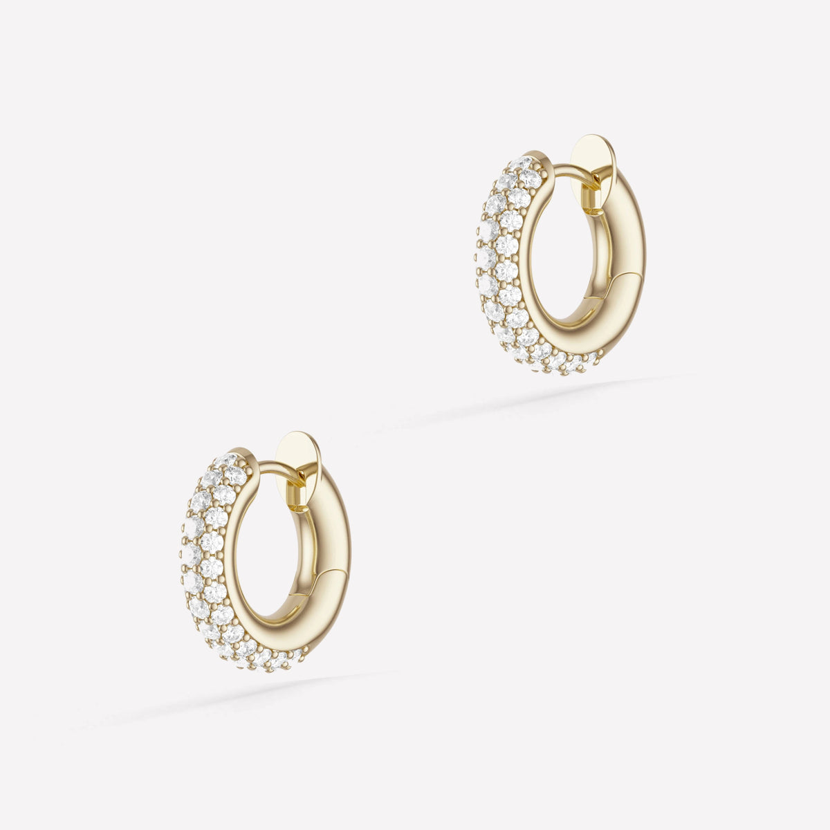 Spinelli Kilcollin Macro Hoop Pavé YG
