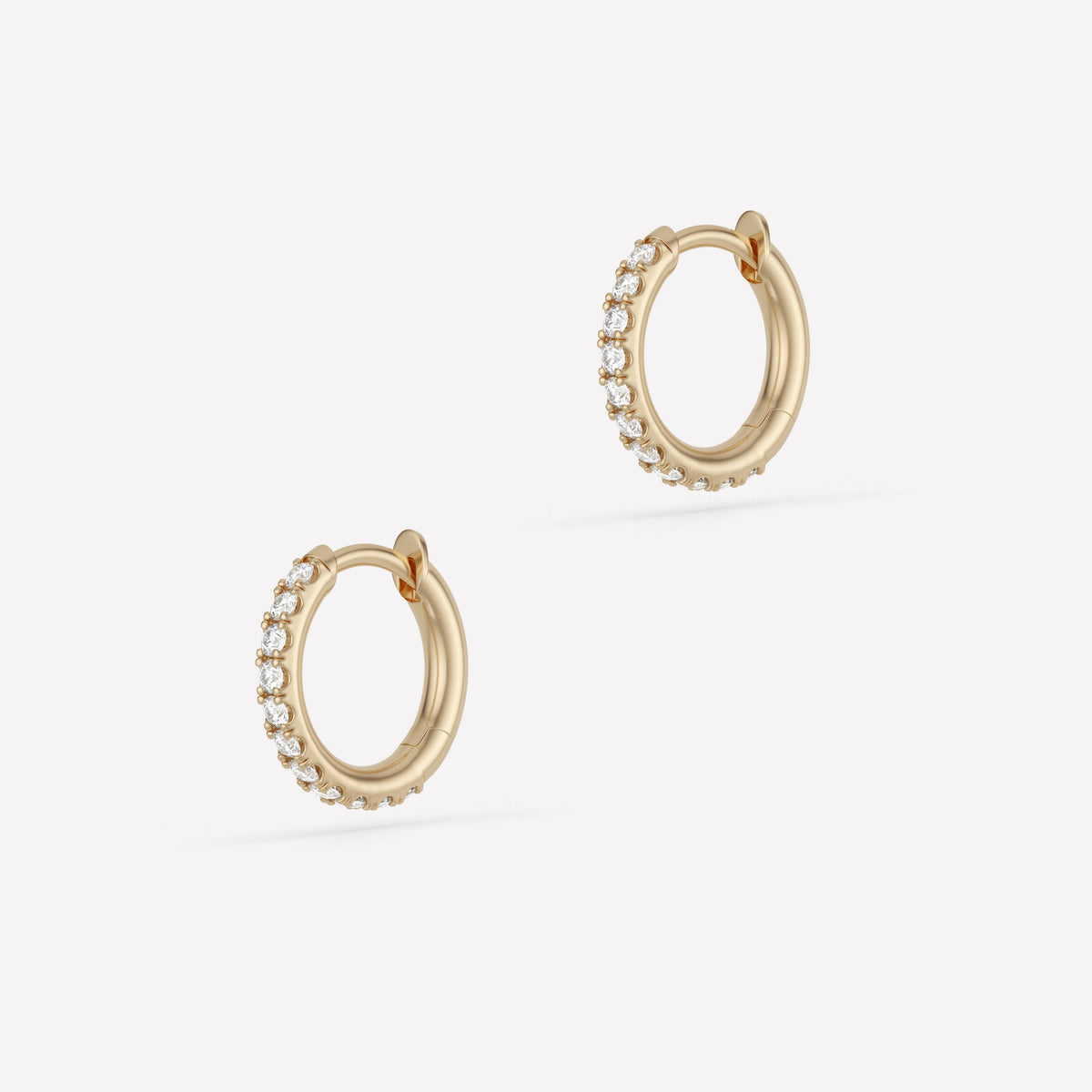 Spinelli Kilcollin Micro Hoop Pavé 1 YG
