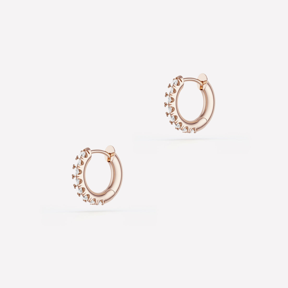 Spinelli Kilcollin Mini Micro Hoop Pavé RG