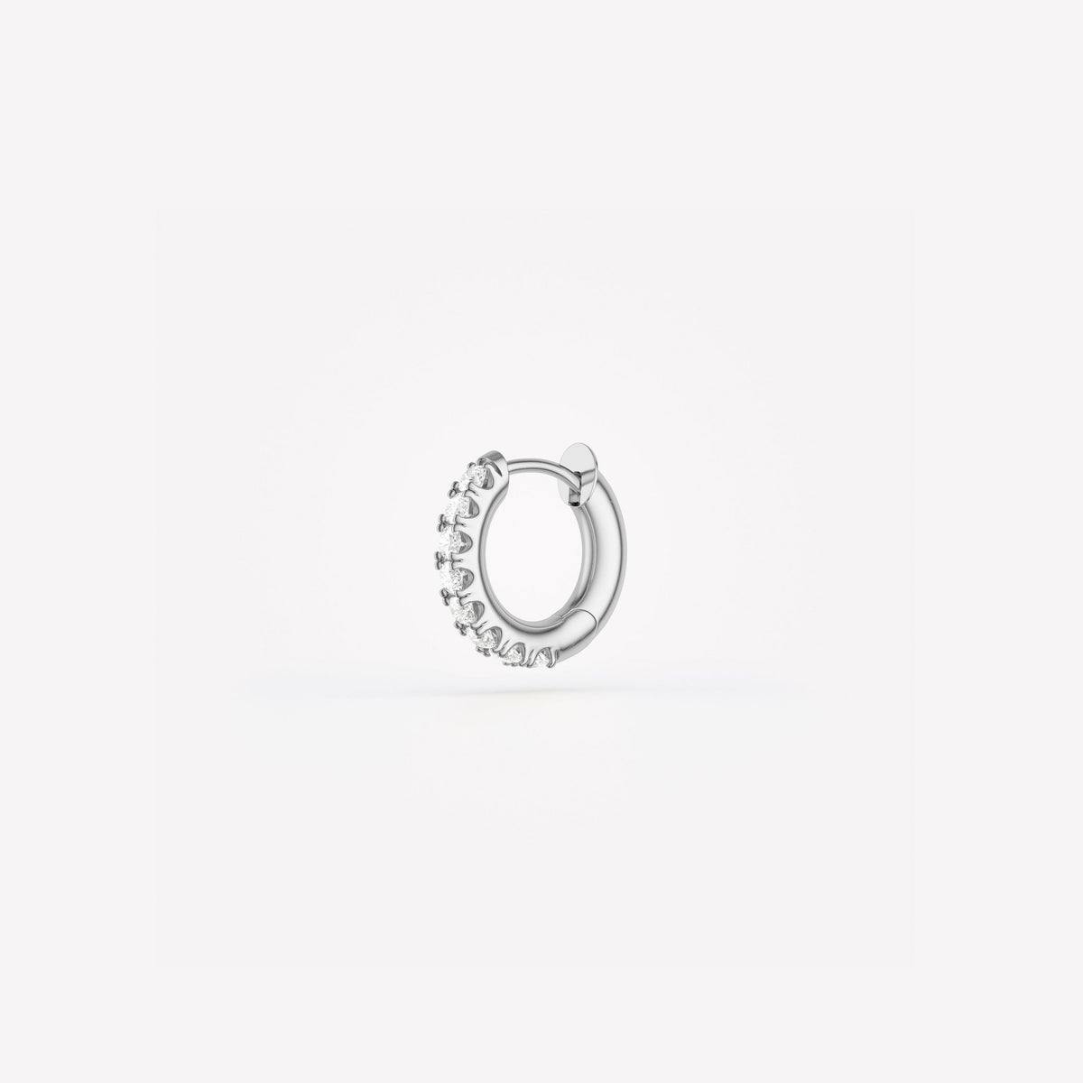 Spinelli Kilcollin Mini Micro Hoop Pavé WG