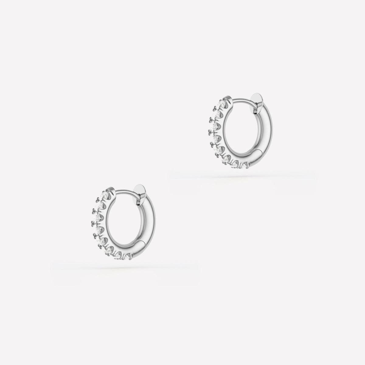 Spinelli Kilcollin Mini Micro Hoop Pavé WG