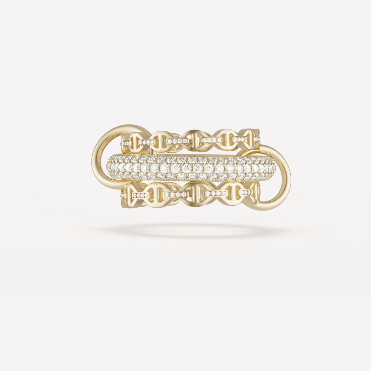 Spinelli Kilcollin Microdame SK Gold Pavé