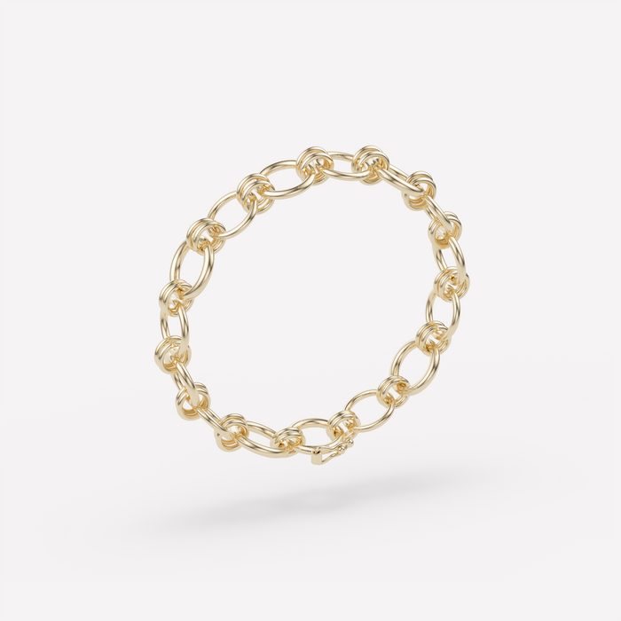 Paxton YG Linked Bracelet