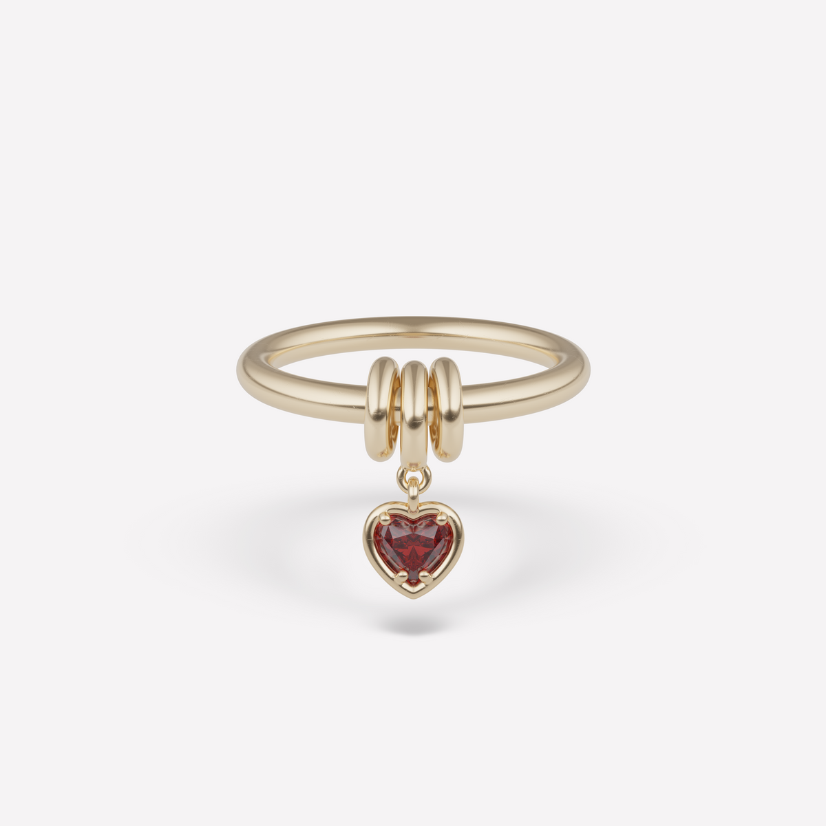 Spinelli Kilcollin Pia Heart YG Ruby