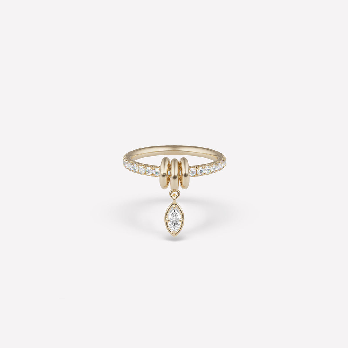 Spinelli Kilcollin Pia Marquise YG Pavé