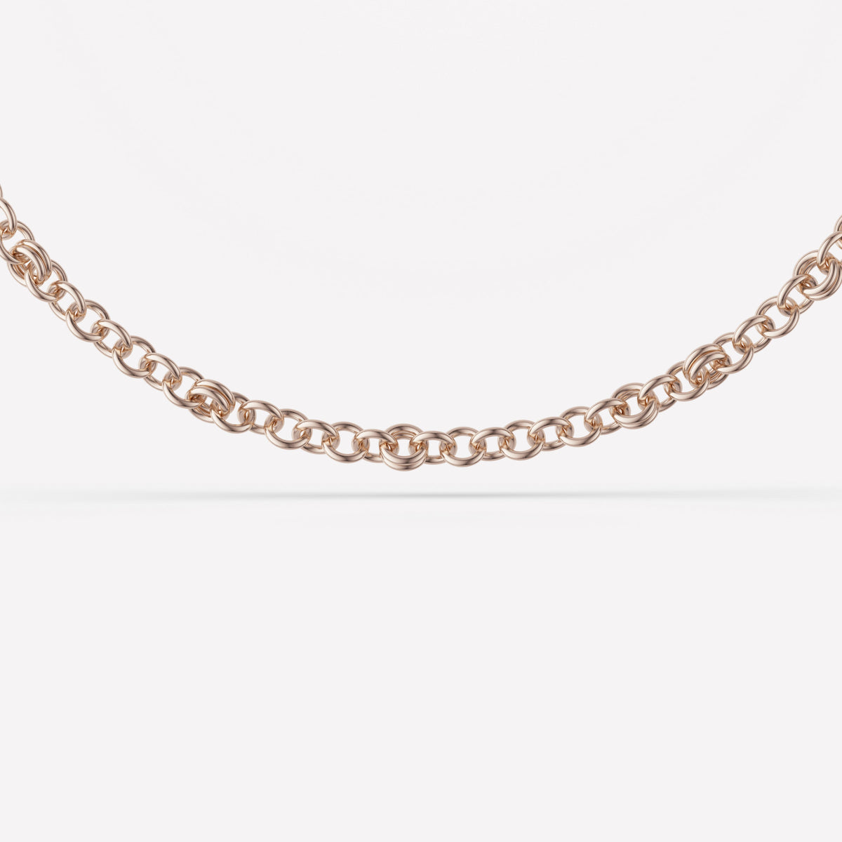 Spinelli Kilcollin Serpens Chain Necklace RG necklace, view 2
