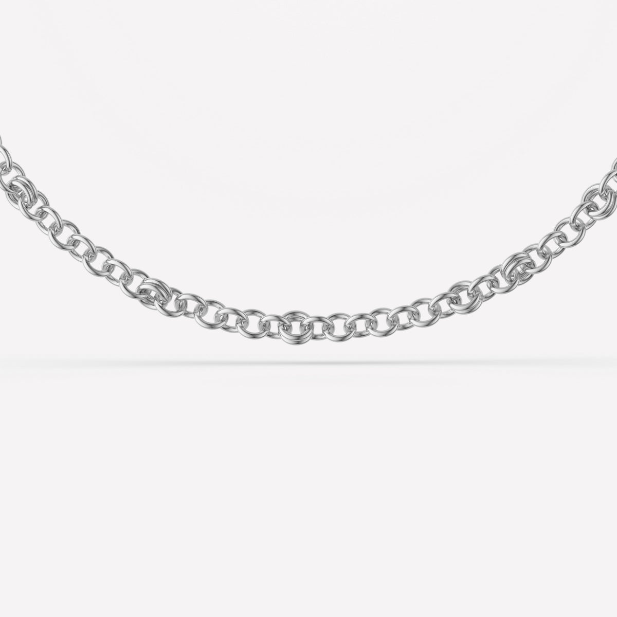 Spinelli Kilcollin Serpens Chain Necklace Silver necklace, view 4