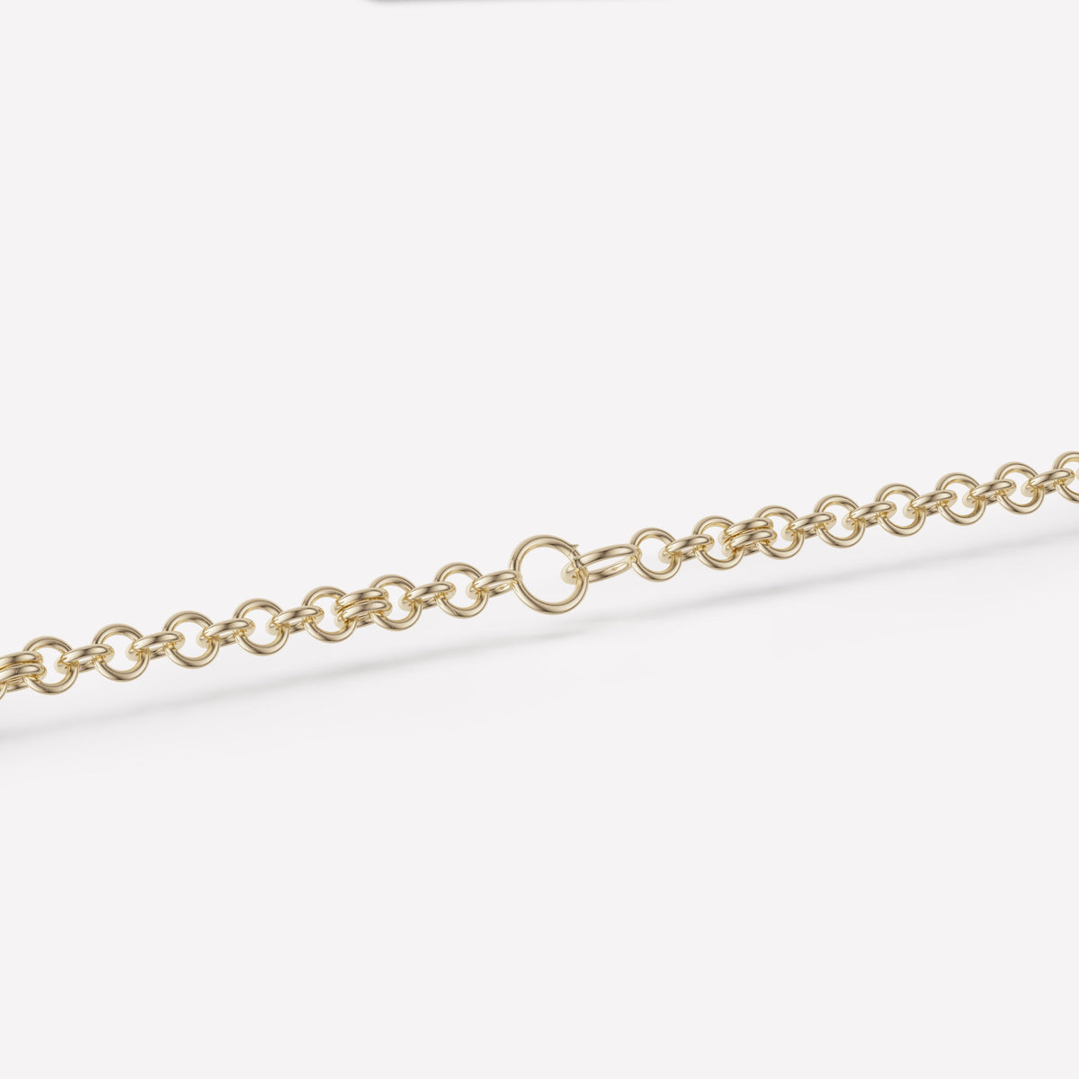 Spinelli Kilcollin Serpens Chain Necklace YG necklace, view 3