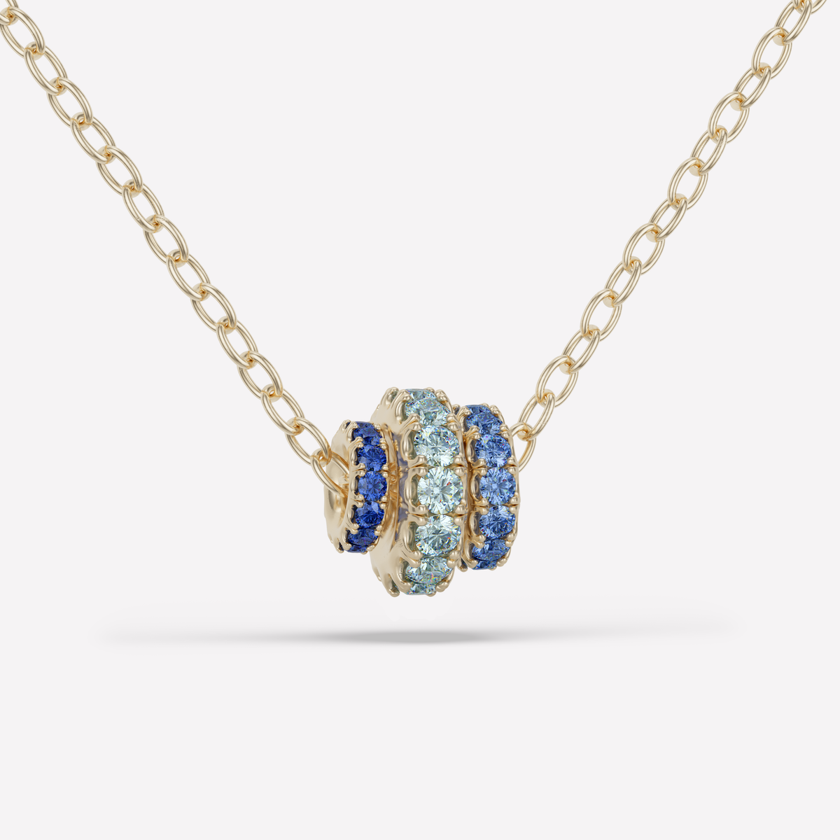 Spinelli Kilcollin Vesta YG Bleu Necklace