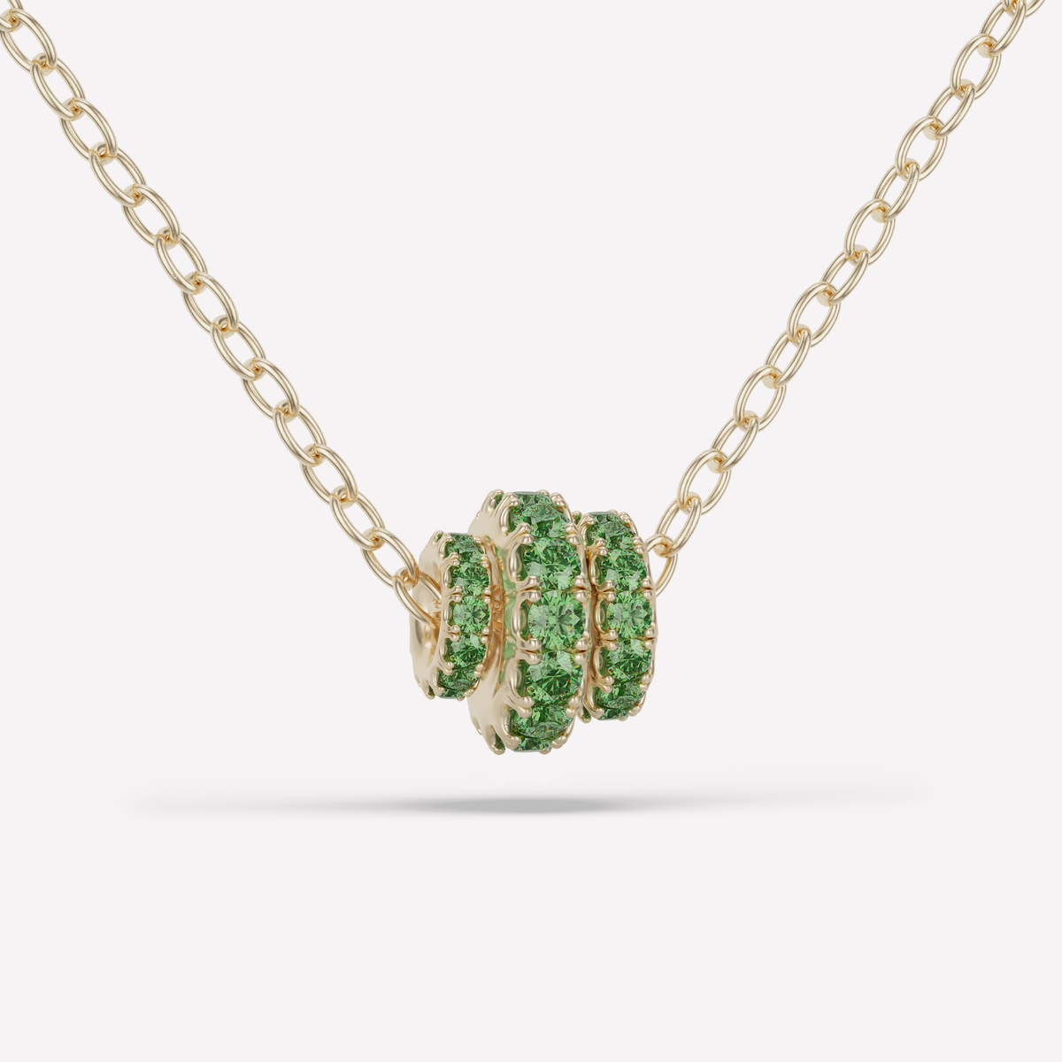 Spinelli Kilcollin Vesta YG Emerald Necklace