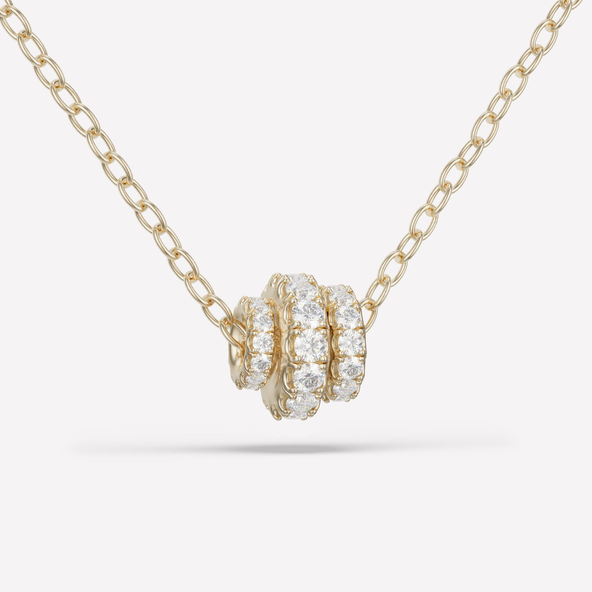 Spinelli Kilcollin Vesta YG Pavé Necklace
