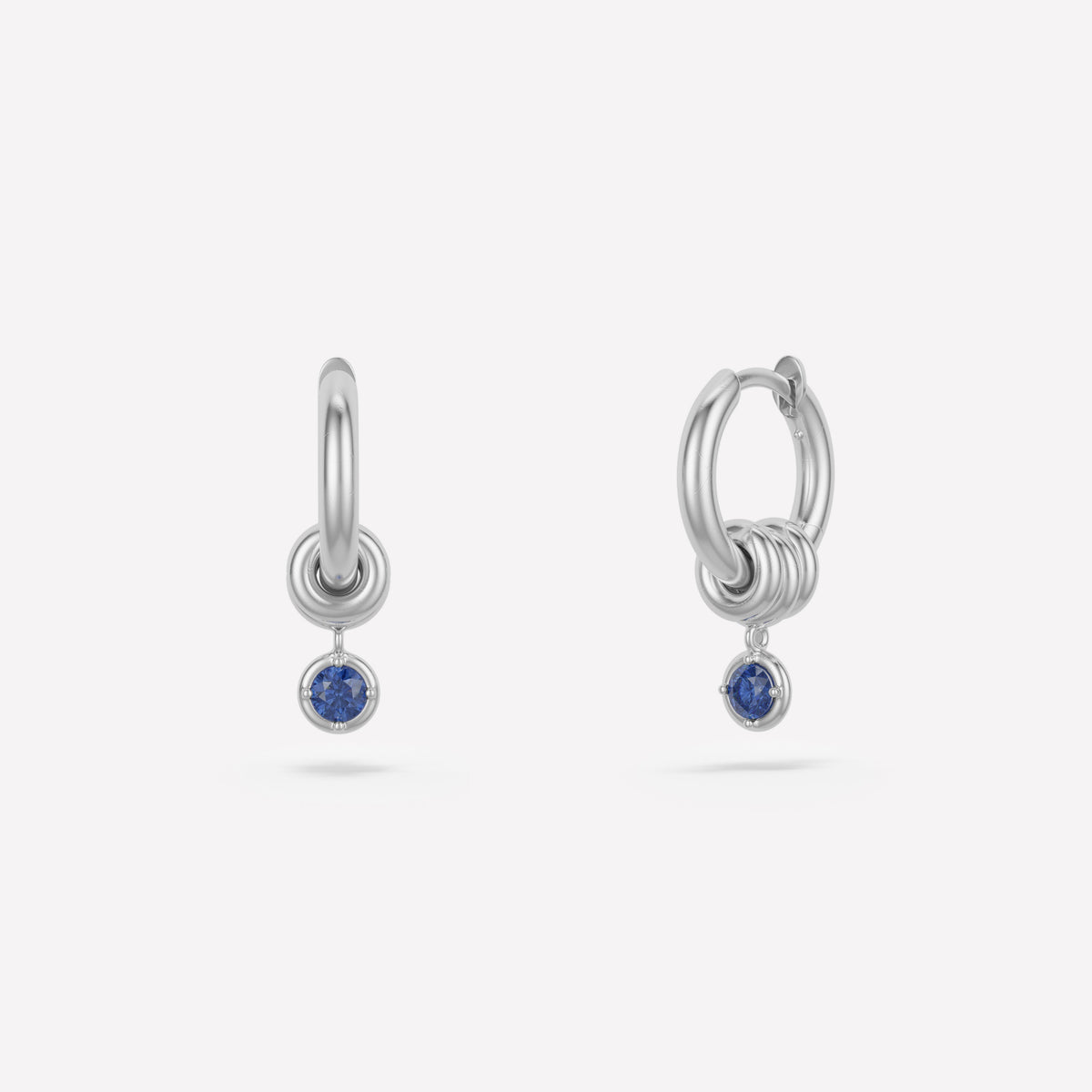 Spinelli Kilcollin Zahra Silver Bleu Earrings