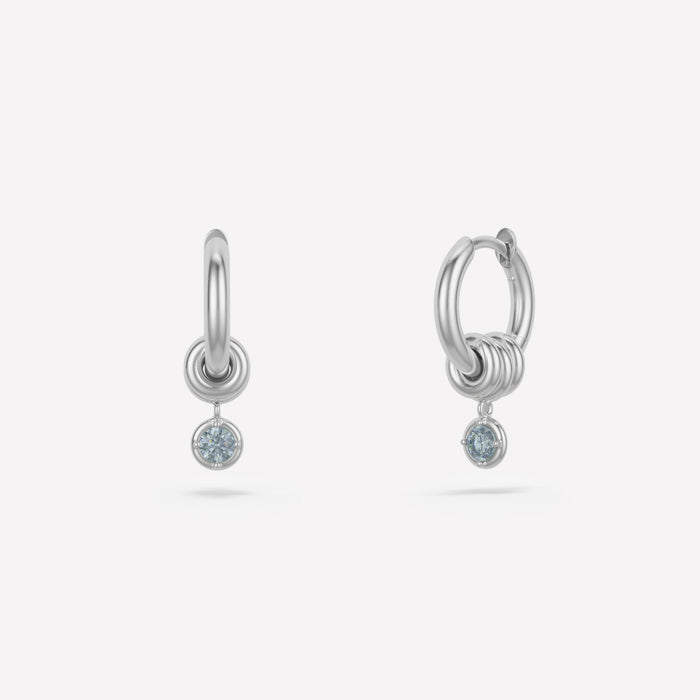 Spinelli Kilcollin Zahra Silver Sky Earrings