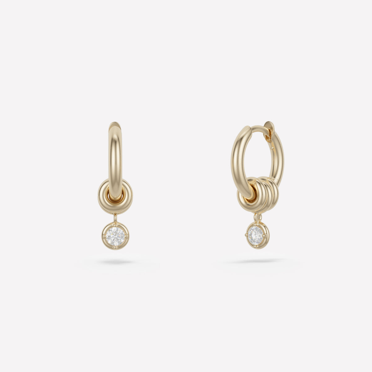 Spinelli Kilcollin Zahra YG WD Earrings