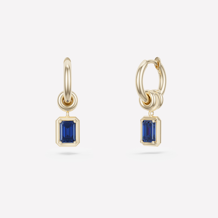 Spinelli Kilcollin Zahra Emerald Cut Bleu
