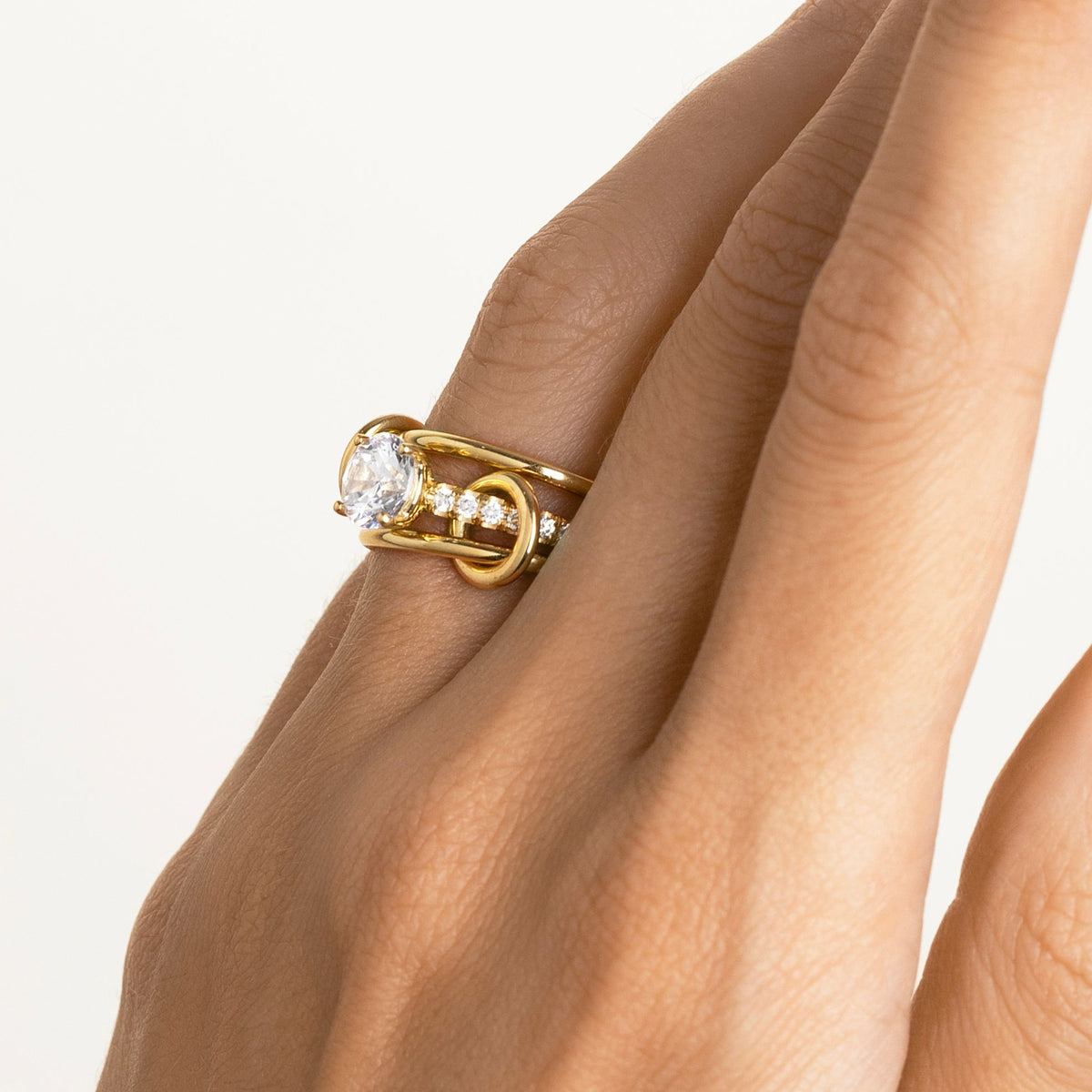 Spinelli Kilcollin Nayeli Round Cut ring, view 3