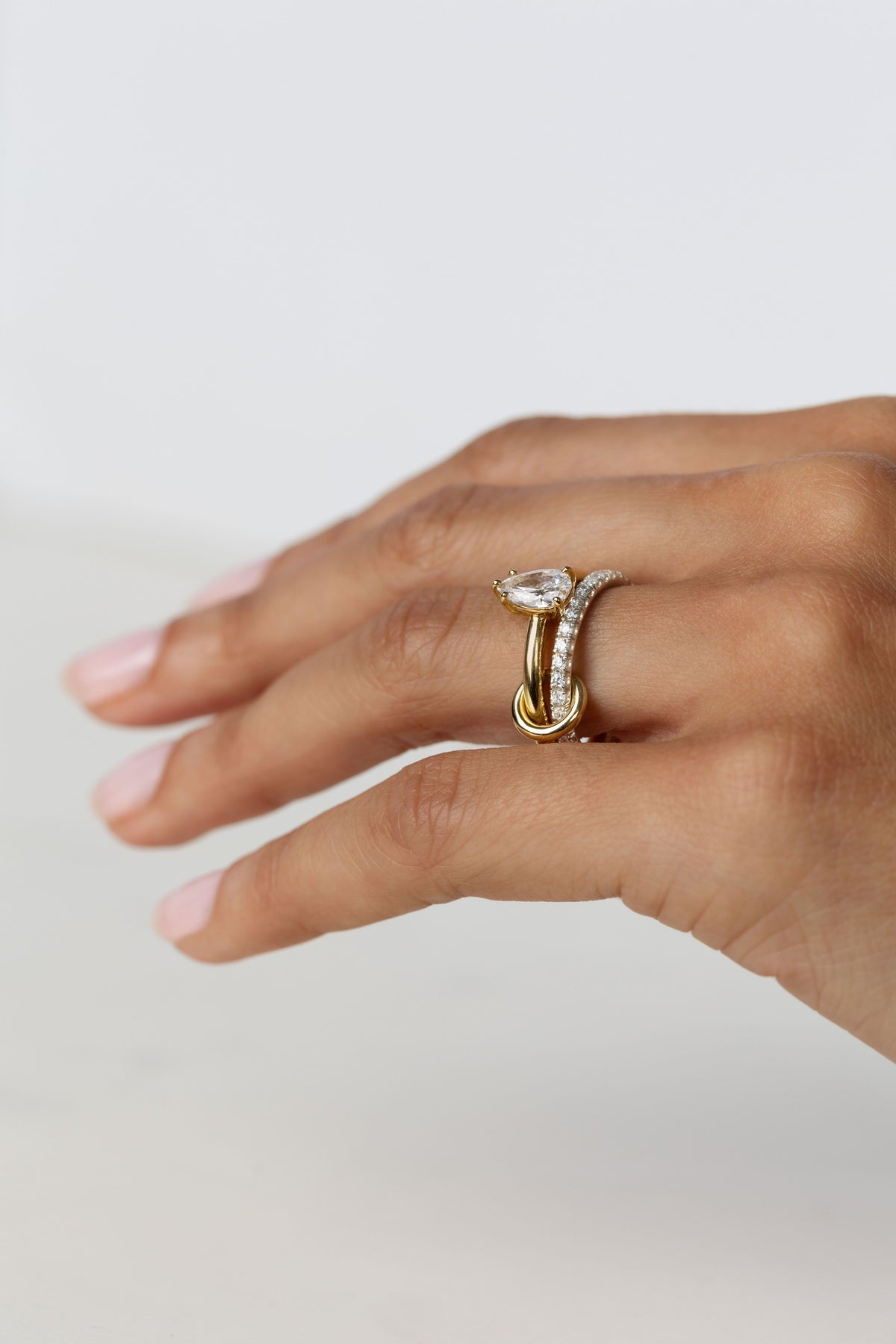 Spinelli Kilcollin Vera Pear Cut ring, view 3